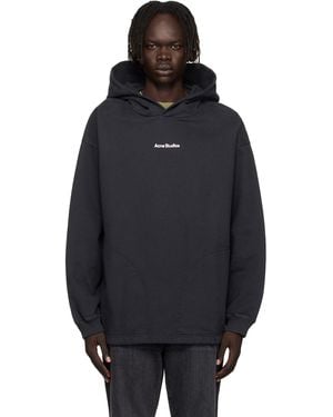 Acne Studios Stamp Hoodie - Black