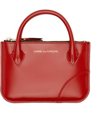 Comme des Garçons Handles Pouch - Red