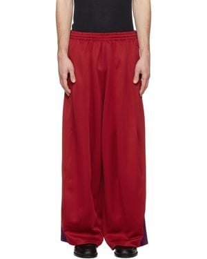 Needles H.D. Track Trousers - Red