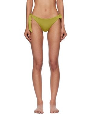 Max Mara カーキ Stefy ビキニボトム - ブラック