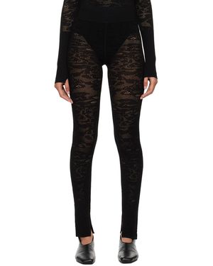 Maria McManus Lace Leggings - Black