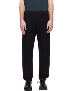 C.P. Company Light Fleece Lens Joggers - Black