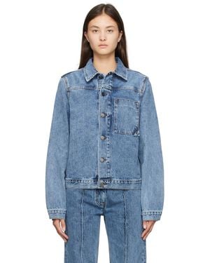 Jacquemus Le Raphiaコレクション ブルー La Veste De Nîmes Jao デニムジャケット