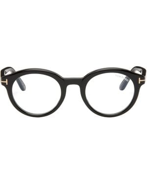 Tom Ford Round Glasses - Black