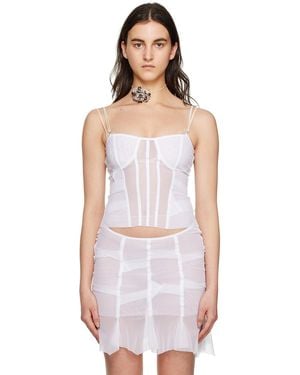 nastyamasha Ssense Exclusive Camisole - White