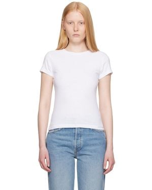 RE/DONE Hanes Edition 1960S Slim T-Shirt - White
