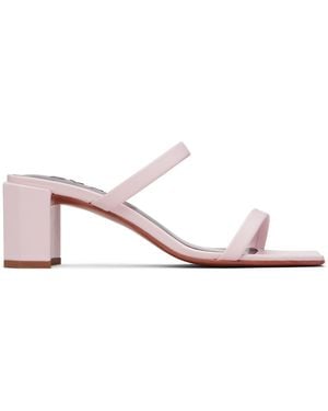 BY FAR Tanya Heeled Sandals - Black