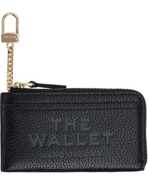 Marc Jacobs The Leather Top Zip Multi 財布 - ブラック