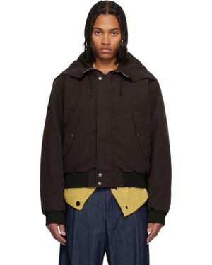 Dries Van Noten Garment-Dyed Jacket - Black