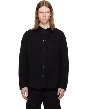 Louis-Gabriel Nouchi Chest Pocket Denim Shirt - Black