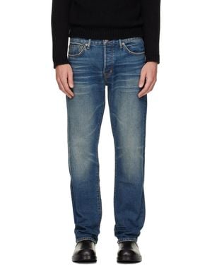 Tom Ford 50's Straight Fit Jeans - Blue
