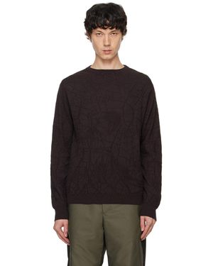 Serapis Pull Yiota Brun - Noir