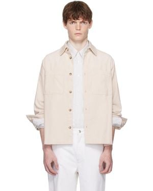 A.P.C. Off- Leon Overshirt - White
