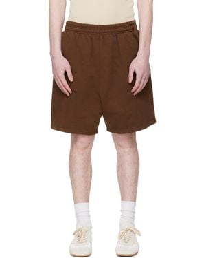 Entire studios Standard Sweat Shorts - Brown