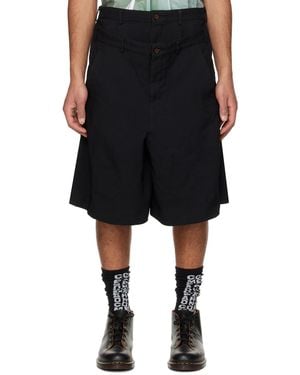 Comme des Garçons Layered Shorts - Black
