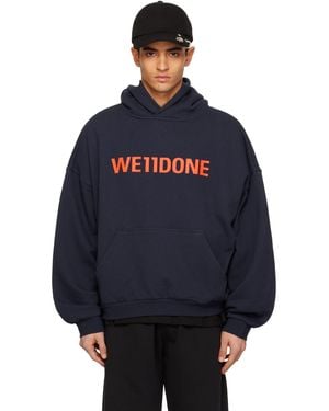 we11done Hoodie - Blue