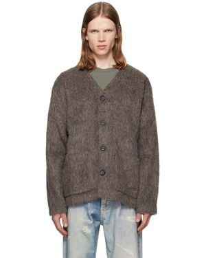 Our Legacy Taupe Wool Cardigan - Brown