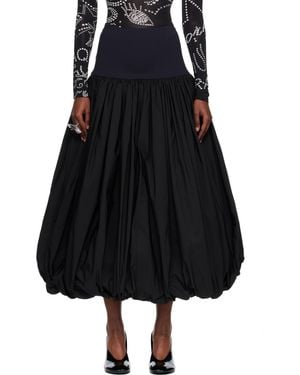 VAQUERA Ball Maxi Skirt - Black