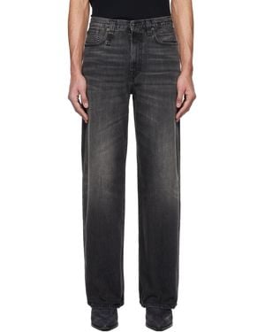 R13 D'Arcy Loose Jeans - Black