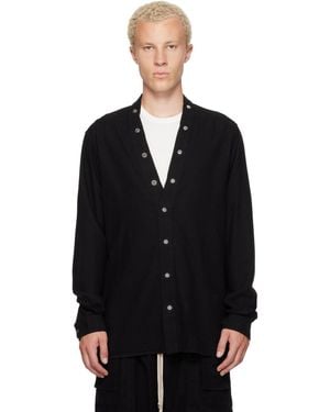 Rick Owens Tower Larry Shirt - Black