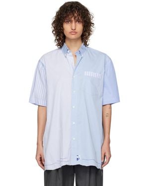 Adererror Panelled Shirt - White