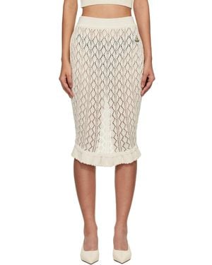Vivienne Westwood Off- Ella Midi Skirt - White