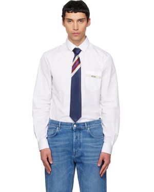 Moschino Cotton Denim Shirt - Blue