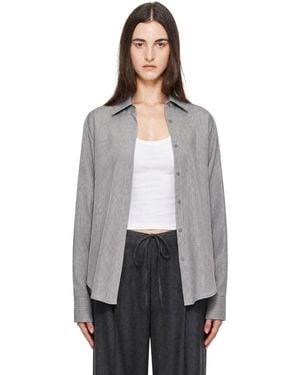 Frankie Shop Peri Shirt - Grey