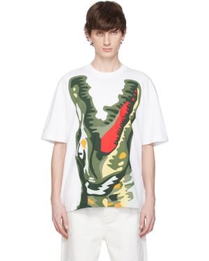Lacoste ホワイト Lafayette Tシャツ - マルチカラー
