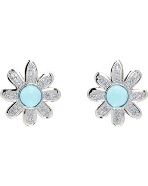 Collina Strada Camomile Earrings - Black
