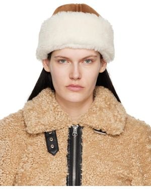 Stand Studio Tan & White Ruth Hat - Natural