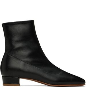 BY FAR Black Este Ankle Boots