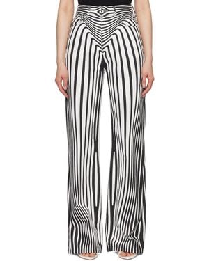 Jean Paul Gaultier Printed Jeans - Black