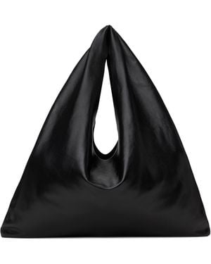 The Row Small Bindle Tote - Black