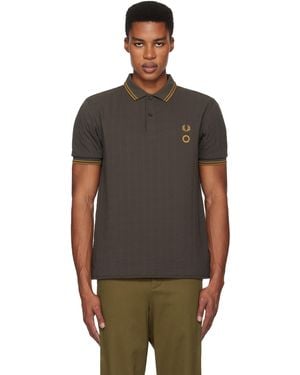 Tシャツ・カットソー CRAIG GREEN Men Polo Shirts CGSS25CJETSS21 BLACK CREAM Mens-Swing-Techtm-Allover-
