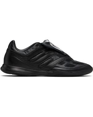 Y-3 Leather Predator Precision Sneakers - Black