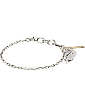 Dries Van Noten Bracelet À Breloques - Blanc