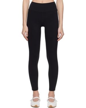 Sporty & Rich Bold Health Leggings - Black