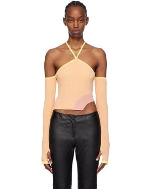 Fishnet crop top gcds new arrivals