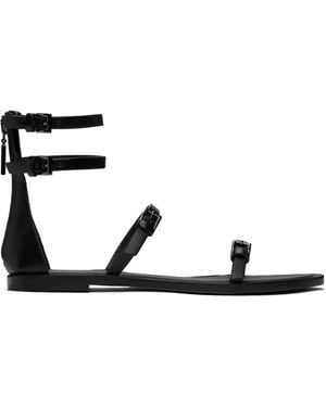 Max Mara Evegflat Sandals - Black