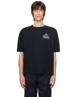 Rhude Grand Cru Tシャツ - ブラック