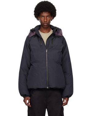 JiyongKim Sun-Bleached Down Jacket - Blue