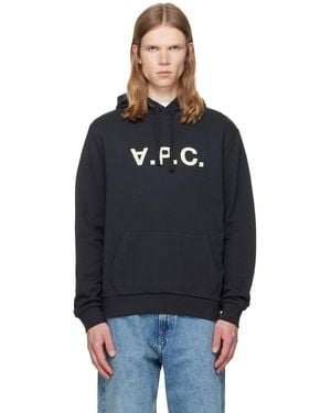 A.P.C. Standard Grand 'Vpc' Hoodie - Black