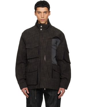 NULLUS Deconstructed Multi-Form M65 Jacket - Black