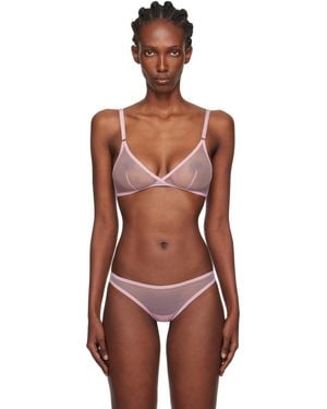 Yasmine Eslami Jeanne Soft Bra - Purple