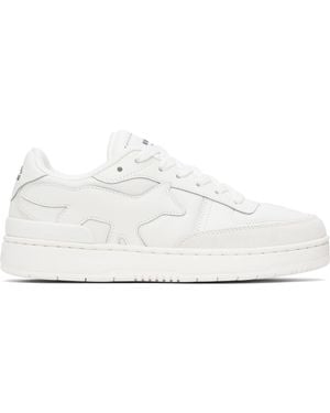 Maison Kitsuné ホワイト Chiru スニーカー - ブラック