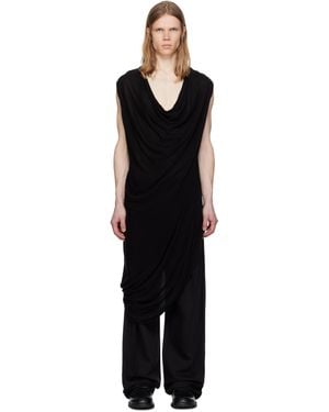 Julius Drape Top - Black