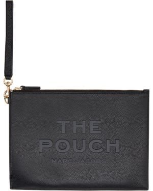 Marc Jacobs ブラック The Leather Large ポーチ