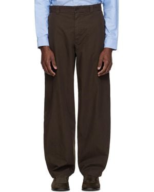 A.P.C. Dan Chino Trousers - Brown