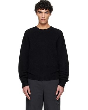 HELIOT EMIL Roan Alpaca Knit Jumper - Black